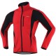 Arsuxeo Men&#039;s Cycling Jacket Bike Jacket Winter Softshell  Fleece Jacket Top Windproof Waterproof 15-k Thermal Warm up Breathable Stripe Reflective Polyester Spandex Winter Road Cycling Relaxed Fit