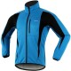 Arsuxeo Men&#039;s Cycling Jacket Bike Jacket Winter Softshell  Fleece Jacket Top Windproof Waterproof 15-k Thermal Warm up Breathable Stripe Reflective Polyester Spandex Winter Road Cycling Relaxed Fit