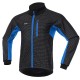 Arsuxeo Men&#039;s Cycling Jacket Bike Jacket Winter Softshell  Fleece Jacket Top Windproof Waterproof 15-k Thermal Warm up Breathable Stripe Reflective Polyester Spandex Winter Road Cycling Relaxed Fit