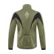 Arsuxeo Men&#039;s Cycling Jacket Bike Jacket Winter Softshell  Fleece Jacket Top Windproof Waterproof 15-k Thermal Warm up Breathable Stripe Reflective Polyester Spandex Winter Road Cycling Relaxed Fit