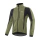 Arsuxeo Men&#039;s Cycling Jacket Bike Jacket Winter Softshell  Fleece Jacket Top Windproof Waterproof 15-k Thermal Warm up Breathable Stripe Reflective Polyester Spandex Winter Road Cycling Relaxed Fit