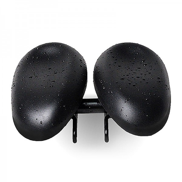 Acacia Bike Saddle / Bike Seat Ergonomical Dual Pad Adjustable Extra Wide / Extra Large Double Noseless PU Leather High-Density Foam PVC Cycling Road Bike Mountain Bike MTB Black Acacia Bike Saddle / Bike Seat Ergonomical Dual Pad Adjustable Extra Wide / Extra Large Double Noseless PU Leather High-Density Foam PVC Cycling Road Bike Mountain Bike MTB Black