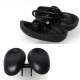 Acacia Bike Saddle / Bike Seat Ergonomical Dual Pad Adjustable Extra Wide / Extra Large Double Noseless PU Leather High-Density Foam PVC Cycling Road Bike Mountain Bike MTB Black Acacia Bike Saddle / Bike Seat Ergonomical Dual Pad Adjustable Extra Wide / Extra Large Double Noseless PU Leather High-Density Foam PVC Cycling Road Bike Mountain Bike MTB Black