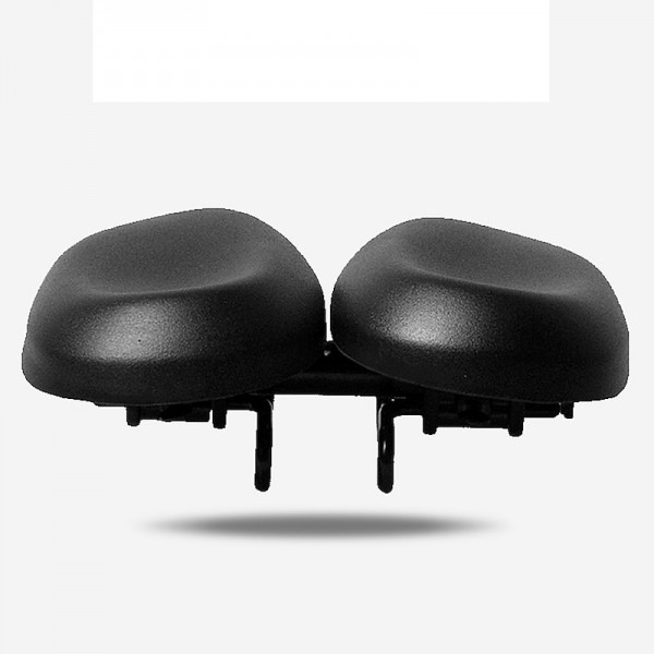 Acacia Bike Saddle / Bike Seat Ergonomical Dual Pad Adjustable Extra Wide / Extra Large Double Noseless PU Leather High-Density Foam PVC Cycling Road Bike Mountain Bike MTB Black Acacia Bike Saddle / Bike Seat Ergonomical Dual Pad Adjustable Extra Wide / Extra Large Double Noseless PU Leather High-Density Foam PVC Cycling Road Bike Mountain Bike MTB Black