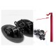 Acacia Bike Saddle / Bike Seat Ergonomical Dual Pad Adjustable Extra Wide / Extra Large Double Noseless PU Leather High-Density Foam PVC Cycling Road Bike Mountain Bike MTB Black Acacia Bike Saddle / Bike Seat Ergonomical Dual Pad Adjustable Extra Wide / Extra Large Double Noseless PU Leather High-Density Foam PVC Cycling Road Bike Mountain Bike MTB Black