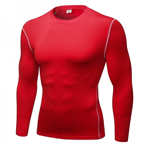 Men's Compression Shirt Running Shirt Long Sleeve Tee Tshirt Athletic Winter Spandex Breathable Quick Dry Sweat wicking Fitness Gym Workout Running Sportswear Activewear Solid Colored Navy Wine Red Men's Compression Shirt Running Shirt Long Sleeve Tee Tshirt Athletic Winter Spandex Breathable Quick Dry Sweat wicking Fitness Gym Workout Running Sportswear Activewear Solid Colored Navy Wine Red