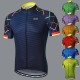 Arsuxeo Men's Cycling Jersey Short Sleeve Bike Jersey with 3 Rear Pockets Mountain Bike MTB Road Bike Cycling Sunscreen Breathability Reflective Strips Back Pocket Navy Yellow Red Gradient Polyester Arsuxeo Men's Cycling Jersey Short Sleeve Bike Jersey with 3 Rear Pockets Mountain Bike MTB Road Bike Cycling Sunscreen Breathability Reflective Strips Back Pocket Navy Yellow Red Gradient Polyester
