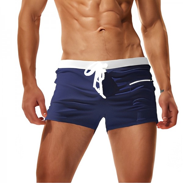 Men's Swim Shorts Swim Trunks Quick Dry with Mesh Lining Board Shorts Drawstring Zipper Pocket Breathable Bottoms - Swimming Surfing Beach Water Sports Solid Colored Spring Summer Men's Swim Shorts Swim Trunks Quick Dry with Mesh Lining Board Shorts Drawstring Zipper Pocket Breathable Bottoms - Swimming Surfing Beach Water Sports Solid Colored Spring Summer