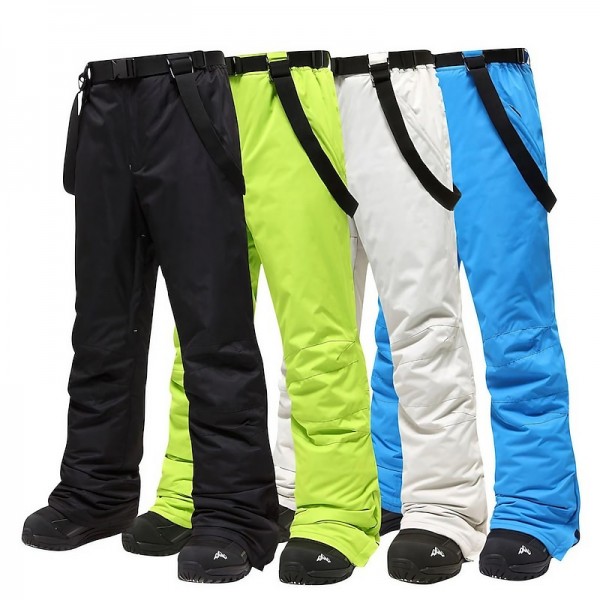 MUTUSNOW Men's Ski / Snow Pants Ski Bibs Outdoor Winter Insulated Thermal Warm Waterproof Windproof Bib Pants for Skiing Snowboarding Winter Sports MUTUSNOW Men's Ski / Snow Pants Ski Bibs Outdoor Winter Insulated Thermal Warm Waterproof Windproof Bib Pants for Skiing Snowboarding Winter Sports