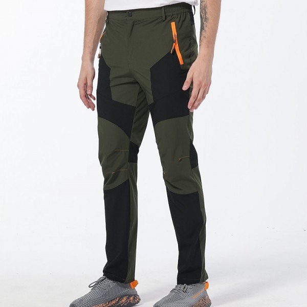 Men's Cargo Pants Hiking Pants Work Pants Trousers Safari Outdoor Pants Water Resistant Windproof Quick Dry Stretch 3 Zipper Pocket Elastic Waist Bottoms Black Khaki Army Green Climbing Men's Cargo Pants Hiking Pants Work Pants Trousers Safari Outdoor Pants Water Resistant Windproof Quick Dry Stretch 3 Zipper Pocket Elastic Waist Bottoms Black Khaki Army Green Climbing