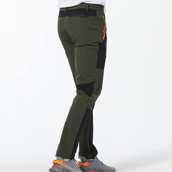 Men's Cargo Pants Hiking Pants Work Pants Trousers Safari Outdoor Pants Water Resistant Windproof Quick Dry Stretch 3 Zipper Pocket Elastic Waist Bottoms Black Khaki Army Green Climbing Men's Cargo Pants Hiking Pants Work Pants Trousers Safari Outdoor Pants Water Resistant Windproof Quick Dry Stretch 3 Zipper Pocket Elastic Waist Bottoms Black Khaki Army Green Climbing