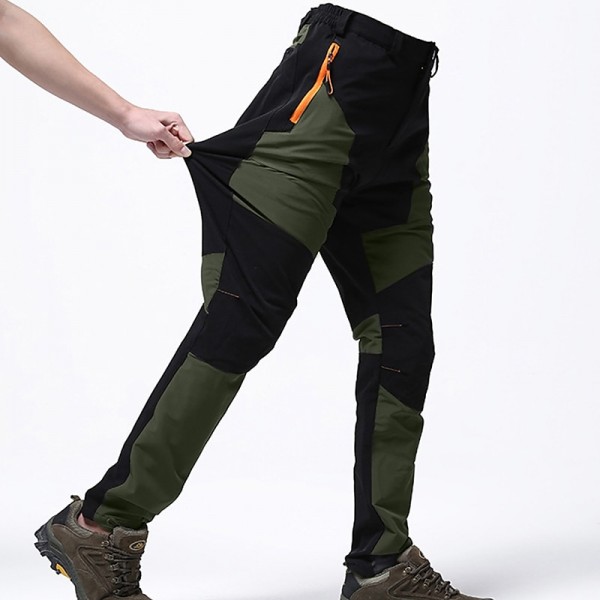 Men's Cargo Pants Hiking Pants Work Pants Trousers Safari Outdoor Pants Water Resistant Windproof Quick Dry Stretch 3 Zipper Pocket Elastic Waist Bottoms Black Khaki Army Green Climbing Men's Cargo Pants Hiking Pants Work Pants Trousers Safari Outdoor Pants Water Resistant Windproof Quick Dry Stretch 3 Zipper Pocket Elastic Waist Bottoms Black Khaki Army Green Climbing
