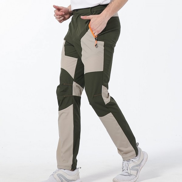 Men's Cargo Pants Hiking Pants Work Pants Trousers Safari Outdoor Pants Water Resistant Windproof Quick Dry Stretch 3 Zipper Pocket Elastic Waist Bottoms Black Khaki Army Green Climbing Men's Cargo Pants Hiking Pants Work Pants Trousers Safari Outdoor Pants Water Resistant Windproof Quick Dry Stretch 3 Zipper Pocket Elastic Waist Bottoms Black Khaki Army Green Climbing