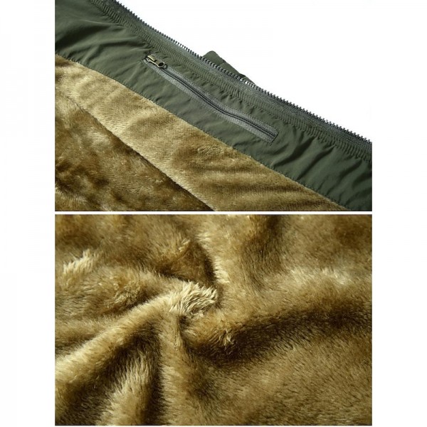 Men&#039;s Hiking Fleece Vest / Gilet Fishing Vest Winter Fleece Jacket Top Outdoor Work Vest Casual Lightweight Multi Pockets Windproof Travel Cargo Safari Photo Vest Wear Resistance Warm Waistcoat