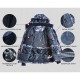 MUTUSNOW Men's Ski Jacket with Bib Pants Ski Suit Outdoor Winter Thermal Warm Waterproof Windproof Breathable Detachable Hood Snow Suit Clothing Suit for Skiing Snowboarding Winter Sports MUTUSNOW Men's Ski Jacket with Bib Pants Ski Suit Outdoor Winter Thermal Warm Waterproof Windproof Breathable Detachable Hood Snow Suit Clothing Suit for Skiing Snowboarding Winter Sports