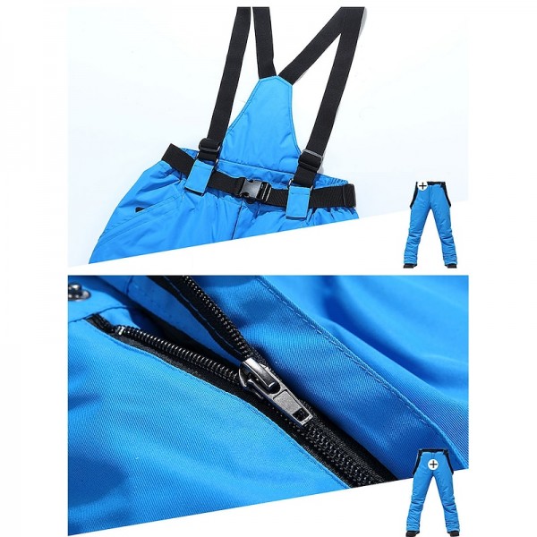 MUTUSNOW Men's Ski Jacket with Bib Pants Ski Suit Outdoor Winter Thermal Warm Waterproof Windproof Breathable Snow Suit Clothing Suit for Skiing Snowboarding Winter Sports MUTUSNOW Men's Ski Jacket with Bib Pants Ski Suit Outdoor Winter Thermal Warm Waterproof Windproof Breathable Snow Suit Clothing Suit for Skiing Snowboarding Winter Sports