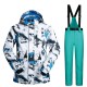 MUTUSNOW Men's Ski Jacket with Bib Pants Ski Suit Outdoor Winter Thermal Warm Waterproof Windproof Breathable Snow Suit Clothing Suit for Skiing Snowboarding Winter Sports MUTUSNOW Men's Ski Jacket with Bib Pants Ski Suit Outdoor Winter Thermal Warm Waterproof Windproof Breathable Snow Suit Clothing Suit for Skiing Snowboarding Winter Sports
