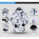 MUTUSNOW Men's Ski Jacket with Bib Pants Ski Suit Outdoor Winter Thermal Warm Waterproof Windproof Breathable Detachable Hood Snow Suit Clothing Suit for Skiing Snowboarding Winter Sports MUTUSNOW Men's Ski Jacket with Bib Pants Ski Suit Outdoor Winter Thermal Warm Waterproof Windproof Breathable Detachable Hood Snow Suit Clothing Suit for Skiing Snowboarding Winter Sports