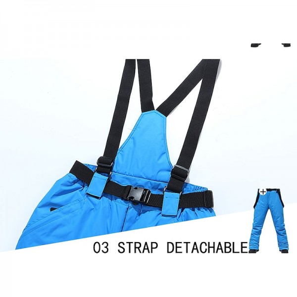 MUTUSNOW Men's Ski Jacket with Bib Pants Ski Suit Outdoor Winter Thermal Warm Waterproof Windproof Breathable Detachable Hood Snow Suit Clothing Suit for Skiing Snowboarding Winter Sports MUTUSNOW Men's Ski Jacket with Bib Pants Ski Suit Outdoor Winter Thermal Warm Waterproof Windproof Breathable Detachable Hood Snow Suit Clothing Suit for Skiing Snowboarding Winter Sports