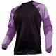 Men&#039;s Cycling Jersey Downhill Jersey Dirt Bike Jersey Long Sleeve Mountain Bike MTB Road Bike Cycling Winter Black / Orange Black+Dark Purple Black Geometic Bike Jersey Thermal Warm Windproof