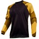Men&#039;s Cycling Jersey Downhill Jersey Dirt Bike Jersey Long Sleeve Mountain Bike MTB Road Bike Cycling Winter Black / Orange Black+Dark Purple Black Geometic Bike Jersey Thermal Warm Windproof