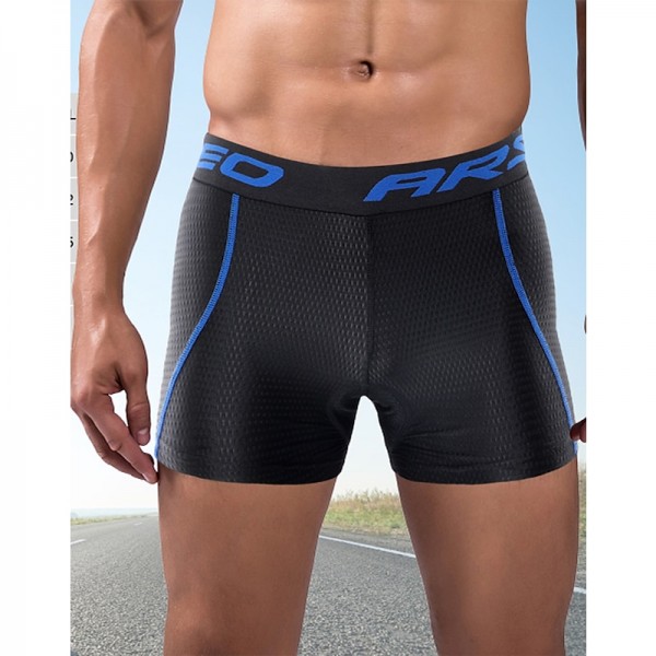 Arsuxeo Men's Cycling Under Shorts Cycling Padded Shorts Bike Underwear Shorts 5D Padded Gel Bottoms Quick Dry Sports Winter Black Red Black Yellow Mountain Bike MTB Clothing Arsuxeo Men's Cycling Under Shorts Cycling Padded Shorts Bike Underwear Shorts 5D Padded Gel Bottoms Quick Dry Sports Winter Black Red Black Yellow Mountain Bike MTB Clothing