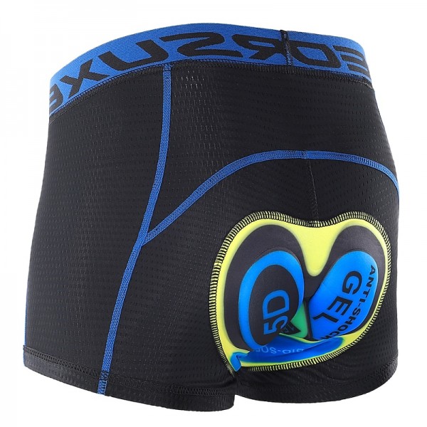 Arsuxeo Men's Cycling Under Shorts Cycling Padded Shorts Bike Underwear Shorts 5D Padded Gel Bottoms Quick Dry Sports Winter Black Red Black Yellow Mountain Bike MTB Clothing Arsuxeo Men's Cycling Under Shorts Cycling Padded Shorts Bike Underwear Shorts 5D Padded Gel Bottoms Quick Dry Sports Winter Black Red Black Yellow Mountain Bike MTB Clothing