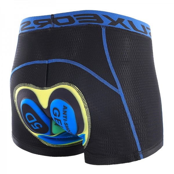 Arsuxeo Men's Cycling Under Shorts Cycling Padded Shorts Bike Underwear Shorts 5D Padded Gel Bottoms Quick Dry Sports Winter Black Red Black Yellow Mountain Bike MTB Clothing Arsuxeo Men's Cycling Under Shorts Cycling Padded Shorts Bike Underwear Shorts 5D Padded Gel Bottoms Quick Dry Sports Winter Black Red Black Yellow Mountain Bike MTB Clothing