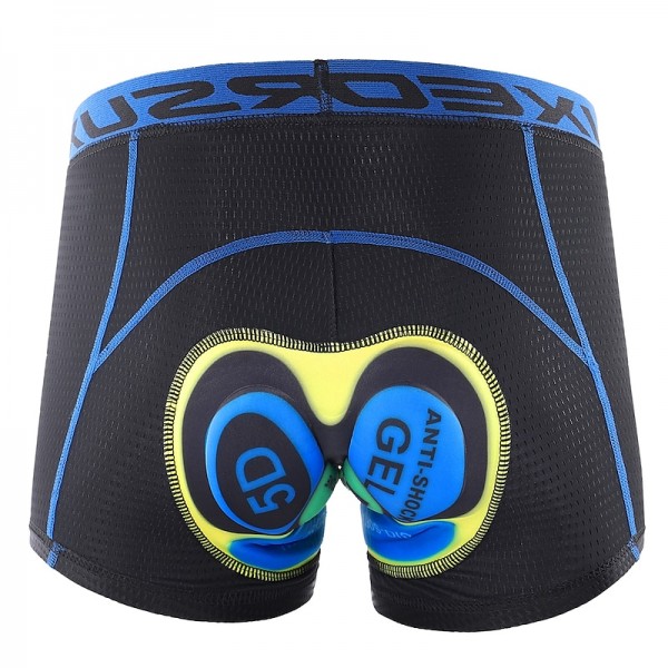 Arsuxeo Men's Cycling Under Shorts Cycling Padded Shorts Bike Underwear Shorts 5D Padded Gel Bottoms Quick Dry Sports Winter Black Red Black Yellow Mountain Bike MTB Clothing Arsuxeo Men's Cycling Under Shorts Cycling Padded Shorts Bike Underwear Shorts 5D Padded Gel Bottoms Quick Dry Sports Winter Black Red Black Yellow Mountain Bike MTB Clothing