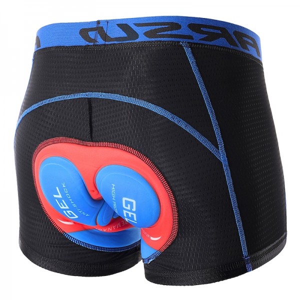 Arsuxeo Men's Cycling Under Shorts Cycling Padded Shorts Bike Underwear Shorts 5D Padded Gel Bottoms Quick Dry Sports Winter Black Red Black Yellow Mountain Bike MTB Clothing Arsuxeo Men's Cycling Under Shorts Cycling Padded Shorts Bike Underwear Shorts 5D Padded Gel Bottoms Quick Dry Sports Winter Black Red Black Yellow Mountain Bike MTB Clothing