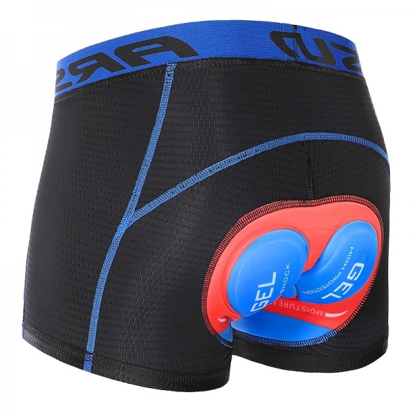 Arsuxeo Men's Cycling Under Shorts Cycling Padded Shorts Bike Underwear Shorts 5D Padded Gel Bottoms Quick Dry Sports Winter Black Red Black Yellow Mountain Bike MTB Clothing Arsuxeo Men's Cycling Under Shorts Cycling Padded Shorts Bike Underwear Shorts 5D Padded Gel Bottoms Quick Dry Sports Winter Black Red Black Yellow Mountain Bike MTB Clothing