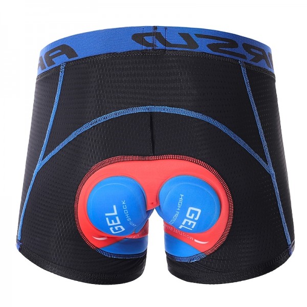 Arsuxeo Men's Cycling Under Shorts Cycling Padded Shorts Bike Underwear Shorts 5D Padded Gel Bottoms Quick Dry Sports Winter Black Red Black Yellow Mountain Bike MTB Clothing Arsuxeo Men's Cycling Under Shorts Cycling Padded Shorts Bike Underwear Shorts 5D Padded Gel Bottoms Quick Dry Sports Winter Black Red Black Yellow Mountain Bike MTB Clothing