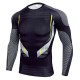 Men&#039;s Compression Shirt Running Shirt Long Sleeve Base Layer Athletic Spring Spandex Breathable Moisture Wicking Soft Fitness Gym Workout Running Sportswear Activewear Optical Illusion 3# 4# 5#