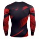 Men&#039;s Compression Shirt Running Shirt Long Sleeve Base Layer Athletic Spring Spandex Breathable Moisture Wicking Soft Fitness Gym Workout Running Sportswear Activewear Optical Illusion 3# 4# 5#