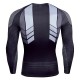 Men&#039;s Compression Shirt Running Shirt Long Sleeve Base Layer Athletic Spring Spandex Breathable Moisture Wicking Soft Fitness Gym Workout Running Sportswear Activewear Optical Illusion 3# 4# 5#