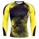 Men&#039;s Compression Shirt Running Shirt Long Sleeve Base Layer Athletic Spring Spandex Breathable Moisture Wicking Soft Fitness Gym Workout Running Sportswear Activewear Optical Illusion 3# 4# 5#