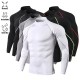 Arsuxeo Men's Compression Shirt Running Shirt Stripe-Trim Reflective Strip Long Sleeve Base Layer Athletic Fall Polyester Breathable Moisture Wicking Soft Running Active Training Jogging Sportswear Arsuxeo Men's Compression Shirt Running Shirt Stripe-Trim Reflective Strip Long Sleeve Base Layer Athletic Fall Polyester Breathable Moisture Wicking Soft Running Active Training Jogging Sportswear