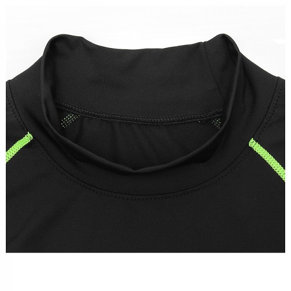 Arsuxeo Men's Compression Shirt Running Shirt Stripe-Trim Reflective Strip Long Sleeve Base Layer Athletic Fall Polyester Breathable Moisture Wicking Soft Running Active Training Jogging Sportswear Arsuxeo Men's Compression Shirt Running Shirt Stripe-Trim Reflective Strip Long Sleeve Base Layer Athletic Fall Polyester Breathable Moisture Wicking Soft Running Active Training Jogging Sportswear