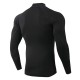 Arsuxeo Men's Compression Shirt Running Shirt Stripe-Trim Reflective Strip Long Sleeve Base Layer Athletic Fall Polyester Breathable Moisture Wicking Soft Running Active Training Jogging Sportswear Arsuxeo Men's Compression Shirt Running Shirt Stripe-Trim Reflective Strip Long Sleeve Base Layer Athletic Fall Polyester Breathable Moisture Wicking Soft Running Active Training Jogging Sportswear