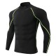 Arsuxeo Men's Compression Shirt Running Shirt Stripe-Trim Reflective Strip Long Sleeve Base Layer Athletic Fall Polyester Breathable Moisture Wicking Soft Running Active Training Jogging Sportswear Arsuxeo Men's Compression Shirt Running Shirt Stripe-Trim Reflective Strip Long Sleeve Base Layer Athletic Fall Polyester Breathable Moisture Wicking Soft Running Active Training Jogging Sportswear