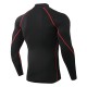 Arsuxeo Men's Compression Shirt Running Shirt Stripe-Trim Reflective Strip Long Sleeve Base Layer Athletic Fall Polyester Breathable Moisture Wicking Soft Running Active Training Jogging Sportswear Arsuxeo Men's Compression Shirt Running Shirt Stripe-Trim Reflective Strip Long Sleeve Base Layer Athletic Fall Polyester Breathable Moisture Wicking Soft Running Active Training Jogging Sportswear