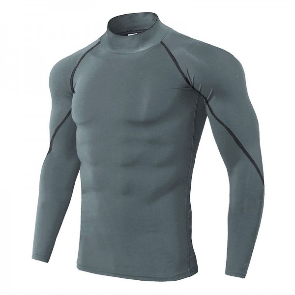 Arsuxeo Men's Compression Shirt Running Shirt Stripe-Trim Reflective Strip Long Sleeve Base Layer Athletic Fall Polyester Breathable Moisture Wicking Soft Running Active Training Jogging Sportswear Arsuxeo Men's Compression Shirt Running Shirt Stripe-Trim Reflective Strip Long Sleeve Base Layer Athletic Fall Polyester Breathable Moisture Wicking Soft Running Active Training Jogging Sportswear