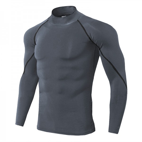 Arsuxeo Men's Compression Shirt Running Shirt Stripe-Trim Reflective Strip Long Sleeve Base Layer Athletic Fall Polyester Breathable Moisture Wicking Soft Running Active Training Jogging Sportswear Arsuxeo Men's Compression Shirt Running Shirt Stripe-Trim Reflective Strip Long Sleeve Base Layer Athletic Fall Polyester Breathable Moisture Wicking Soft Running Active Training Jogging Sportswear