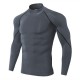 Arsuxeo Men's Compression Shirt Running Shirt Stripe-Trim Reflective Strip Long Sleeve Base Layer Athletic Fall Polyester Breathable Moisture Wicking Soft Running Active Training Jogging Sportswear Arsuxeo Men's Compression Shirt Running Shirt Stripe-Trim Reflective Strip Long Sleeve Base Layer Athletic Fall Polyester Breathable Moisture Wicking Soft Running Active Training Jogging Sportswear