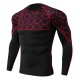 Arsuxeo Men's Compression Shirt Running Shirt Stripe-Trim Reflective Strip Long Sleeve Base Layer Athletic Fall Polyester Breathable Moisture Wicking Soft Running Active Training Jogging Sportswear Arsuxeo Men's Compression Shirt Running Shirt Stripe-Trim Reflective Strip Long Sleeve Base Layer Athletic Fall Polyester Breathable Moisture Wicking Soft Running Active Training Jogging Sportswear