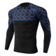 Arsuxeo Men's Compression Shirt Running Shirt Stripe-Trim Reflective Strip Long Sleeve Base Layer Athletic Fall Polyester Breathable Moisture Wicking Soft Running Active Training Jogging Sportswear Arsuxeo Men's Compression Shirt Running Shirt Stripe-Trim Reflective Strip Long Sleeve Base Layer Athletic Fall Polyester Breathable Moisture Wicking Soft Running Active Training Jogging Sportswear