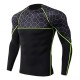 Arsuxeo Men's Compression Shirt Running Shirt Stripe-Trim Reflective Strip Long Sleeve Base Layer Athletic Fall Polyester Breathable Moisture Wicking Soft Running Active Training Jogging Sportswear Arsuxeo Men's Compression Shirt Running Shirt Stripe-Trim Reflective Strip Long Sleeve Base Layer Athletic Fall Polyester Breathable Moisture Wicking Soft Running Active Training Jogging Sportswear