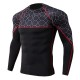 Arsuxeo Men's Compression Shirt Running Shirt Stripe-Trim Reflective Strip Long Sleeve Base Layer Athletic Fall Polyester Breathable Moisture Wicking Soft Running Active Training Jogging Sportswear Arsuxeo Men's Compression Shirt Running Shirt Stripe-Trim Reflective Strip Long Sleeve Base Layer Athletic Fall Polyester Breathable Moisture Wicking Soft Running Active Training Jogging Sportswear