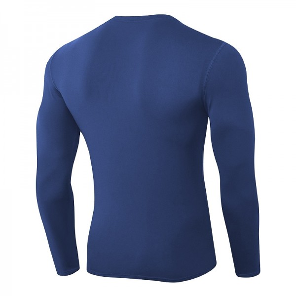 Men&#039;s Compression Shirt Running Shirt Long Sleeve Tee Tshirt Athletic Athleisure Winter V Neck Fleece Thermal Warm Breathable Quick Dry Fitness Gym Workout Running Sportswear Activewear Solid Colored