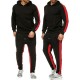 Men's Tracksuit Sweatsuit 2 Piece Street Winter Long Sleeve Thermal Warm Breathable Moisture Wicking Fitness Gym Workout Running Sportswear Activewear Stripes Black Yellow Red Men's Tracksuit Sweatsuit 2 Piece Street Winter Long Sleeve Thermal Warm Breathable Moisture Wicking Fitness Gym Workout Running Sportswear Activewear Stripes Black Yellow Red
